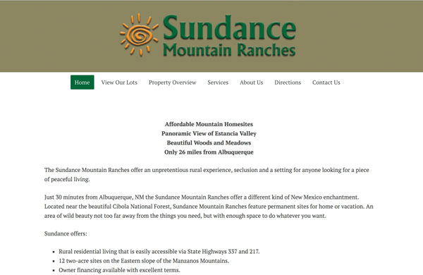 Sundance Mountain Ranches